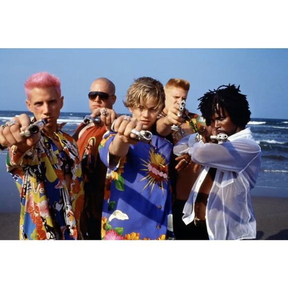 NWT Pleasures Verona Beach Leonardo DiCaprio Button Up Size M Romeo and Juliet - Picture 8 of 8